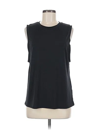 Pre-owned Fabletics Sleeveless T-shirt In Black