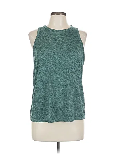 Pre-owned Fabletics Sleeveless T-shirt In Blue
