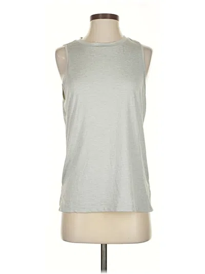 Pre-owned Fabletics Sleeveless T-shirt In Gray