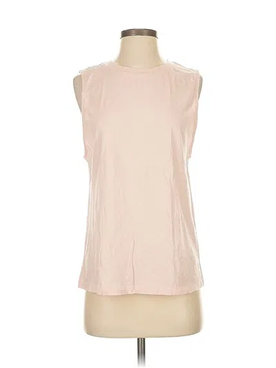Pre-owned Fabletics Sleeveless T-shirt In Pink