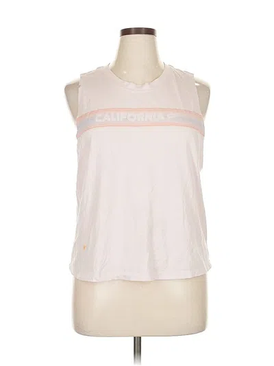 Pre-owned Fabletics Sleeveless T-shirt In Pink
