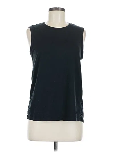 Pre-owned Fabletics Sleeveless Top Black Boatneck Tops