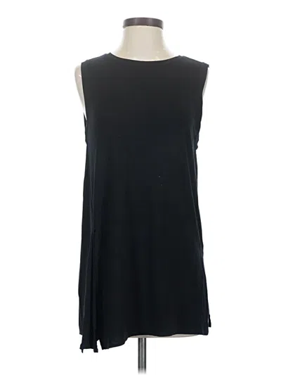 Pre-owned Fabletics Sleeveless Top Black Boatneck Tops