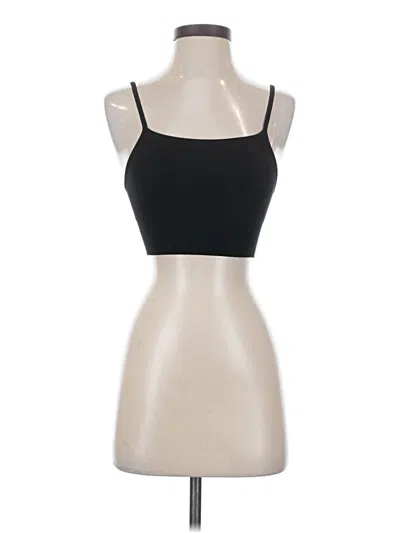 Pre-owned Fabletics Sleeveless Top Black Halter Neckline Tops