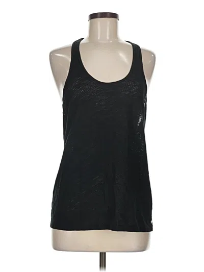 Pre-owned Fabletics Sleeveless Top Black Halter Neckline Tops