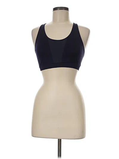 Pre-owned Fabletics Sleeveless Top Blue Halter Neckline Tops