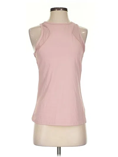 Pre-owned Fabletics Sleeveless Top Pink Halter Neckline Tops