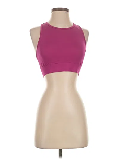 Pre-owned Fabletics Sleeveless Top Pink Halter Neckline Tops