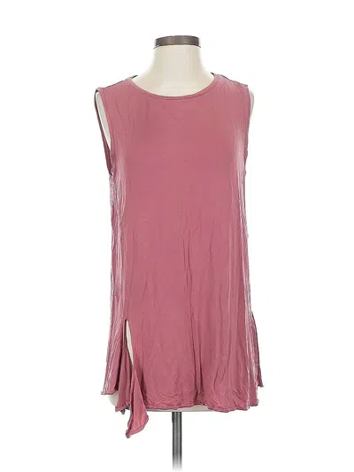 Pre-owned Fabletics Sleeveless Top Pink Scoop Neck Tops