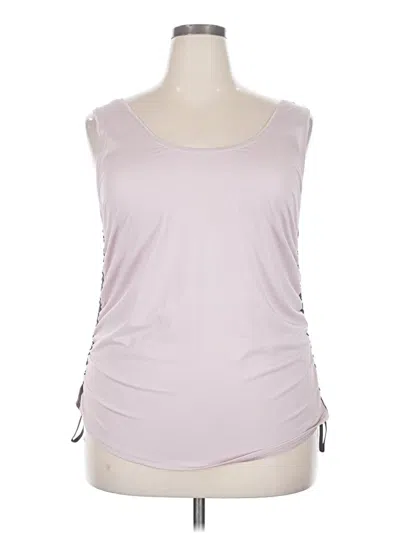 Pre-owned Fabletics Sleeveless Top Pink Scoop Neck Tops