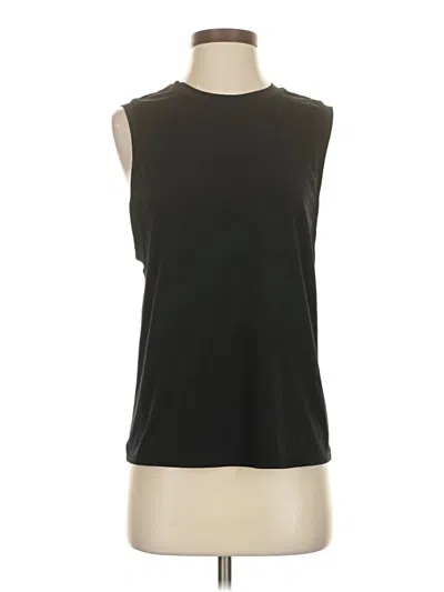 Pre-owned Fabletics Sleeveless T-shirt In Black