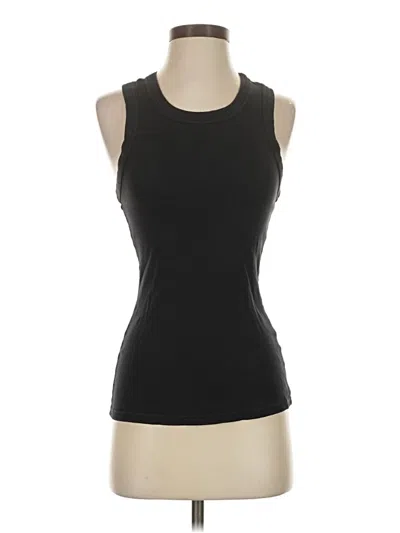 Pre-owned Fabletics Sleeveless T-shirt In Black