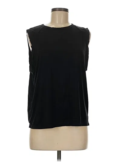 Pre-owned Fabletics Sleeveless T-shirt In Black
