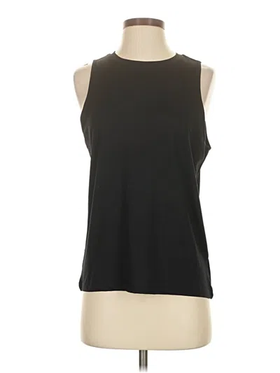 Pre-owned Fabletics Sleeveless T-shirt In Black