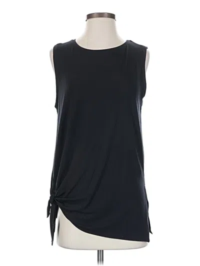 Pre-owned Fabletics Sleeveless T-shirt In Black