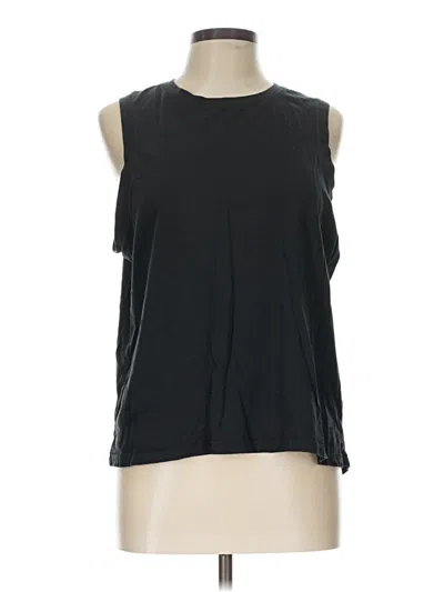 Pre-owned Fabletics Sleeveless T-shirt In Black
