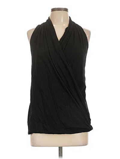 Pre-owned Fabletics Sleeveless T-shirt In Black