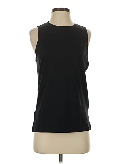 Pre-owned Fabletics Sleeveless T-shirt In Black