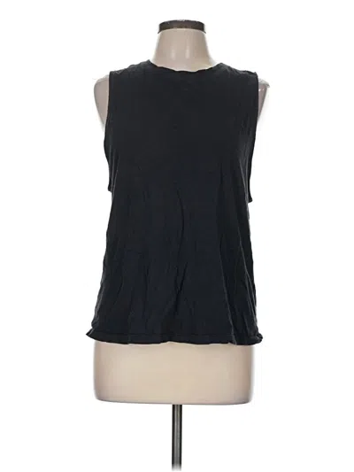 Pre-owned Fabletics Sleeveless T-shirt In Black