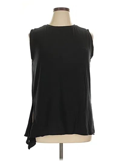 Pre-owned Fabletics Sleeveless T-shirt In Black