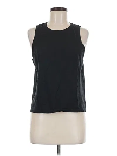 Pre-owned Fabletics Sleeveless T-shirt In Black