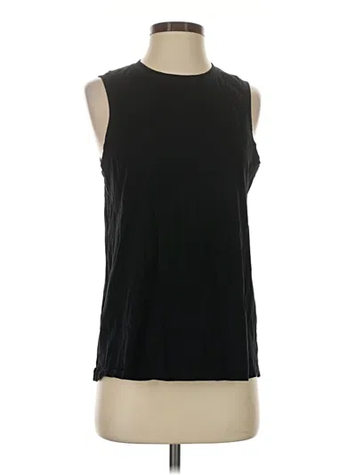 Pre-owned Fabletics Sleeveless T-shirt In Black