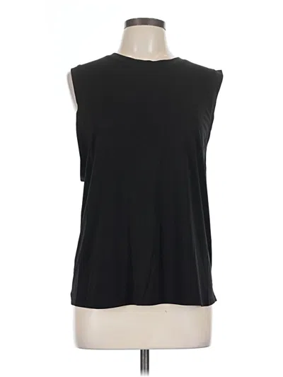 Pre-owned Fabletics Sleeveless T-shirt In Black