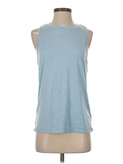 Pre-owned Fabletics Sleeveless T-shirt In Blue