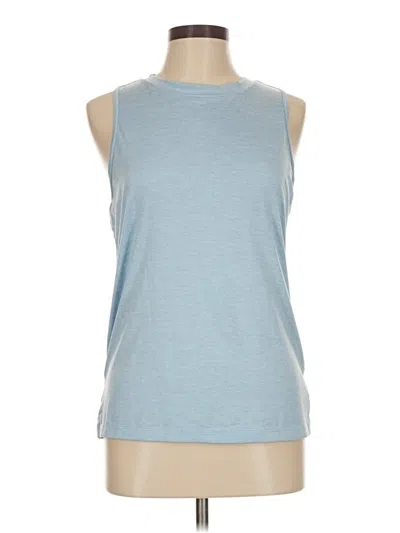 Pre-owned Fabletics Sleeveless T-shirt In Blue
