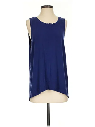 Pre-owned Fabletics Sleeveless T-shirt In Blue