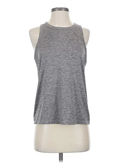 Pre-owned Fabletics Sleeveless T-shirt In Gray