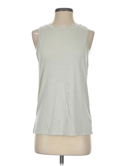 Pre-owned Fabletics Sleeveless T-shirt In Gray