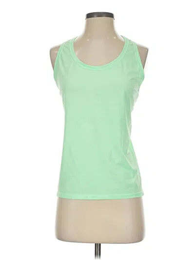 Pre-owned Fabletics Sleeveless T-shirt In Green