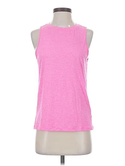 Pre-owned Fabletics Sleeveless T-shirt In Pink