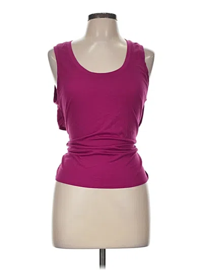 Pre-owned Fabletics Sleeveless T-shirt In Pink