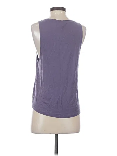 Pre-owned Fabletics Sleeveless T-shirt In Purple