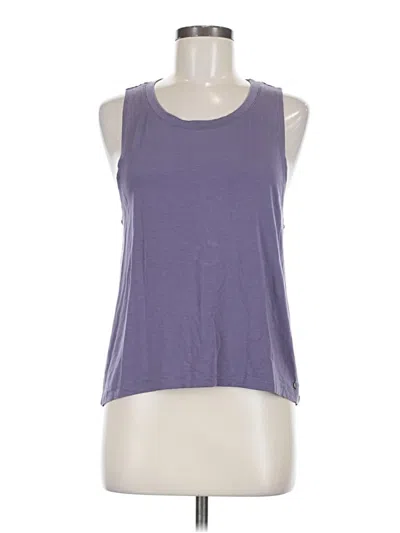 Pre-owned Fabletics Sleeveless T-shirt In Purple