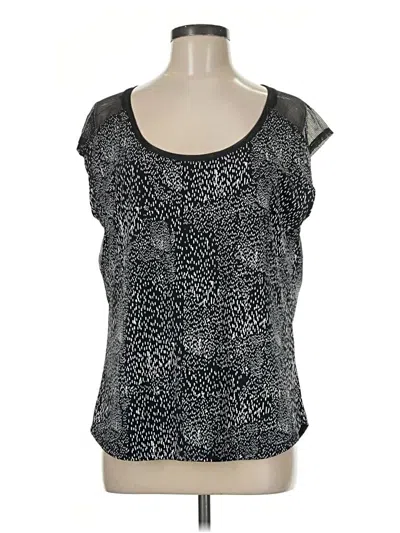Pre-owned Fabletics Sleeveless T-shirt In Silver