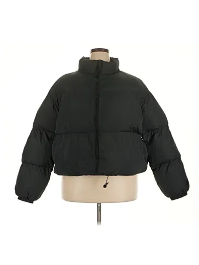 Pre-owned Fabletics Snow Jacket In Black