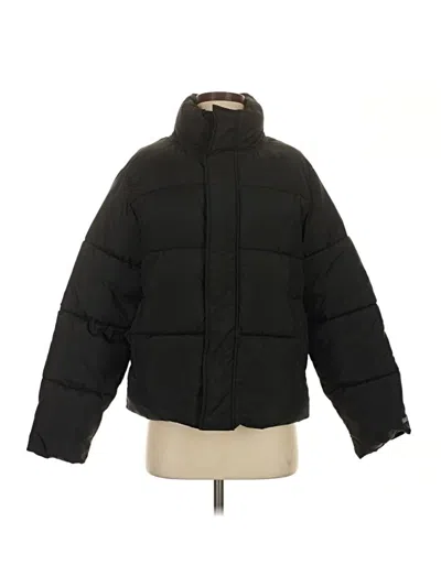 Pre-owned Fabletics Snow Jacket In Black