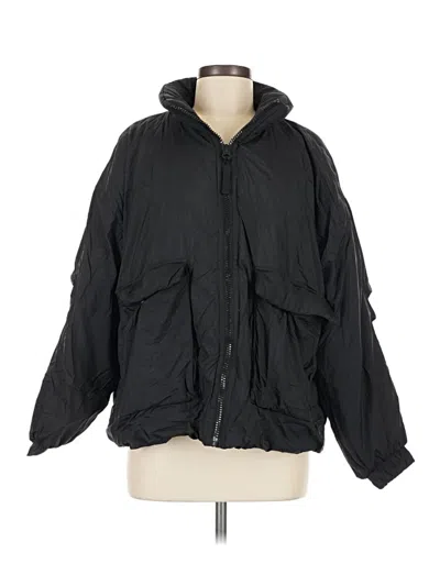 Pre-owned Fabletics Snow Jacket In Black