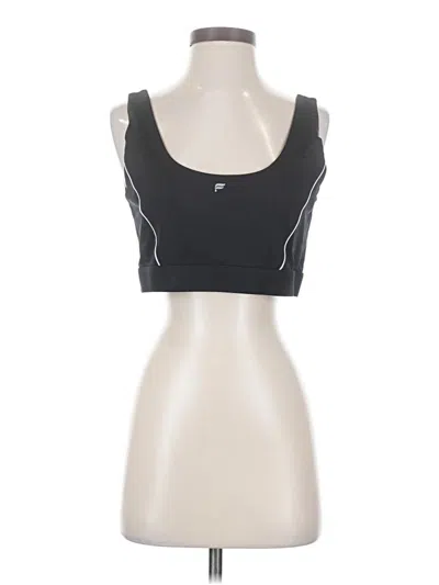 Pre-owned Fabletics Sports Bra In Black