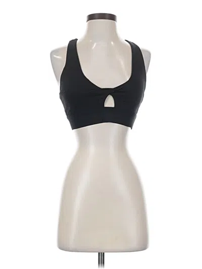 Pre-owned Fabletics Sports Bra In Black