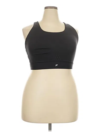 Pre-owned Fabletics Sports Bra In Black