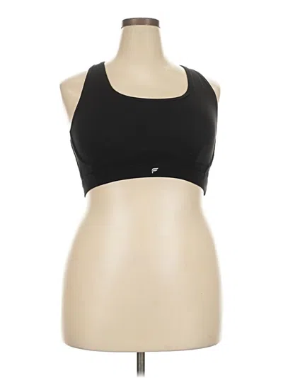 Pre-owned Fabletics Sports Bra In Black