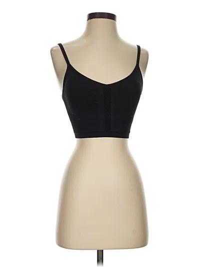 Pre-owned Fabletics Sports Bra In Black