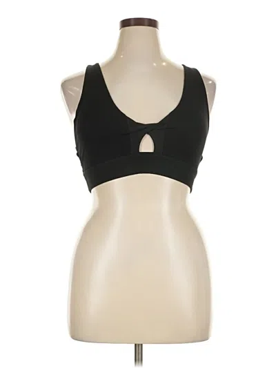 Pre-owned Fabletics Sports Bra In Black