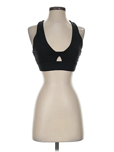 Pre-owned Fabletics Sports Bra In Black