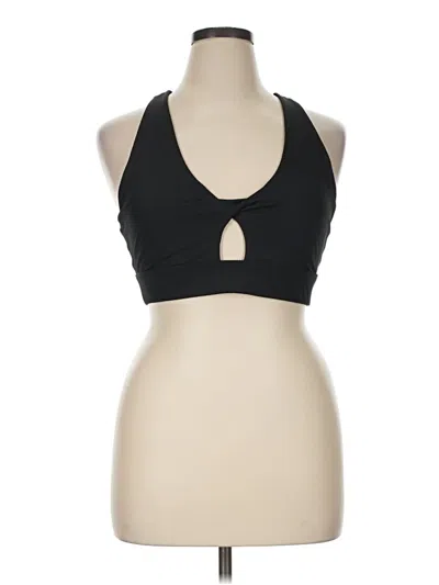 Pre-owned Fabletics Sports Bra In Black