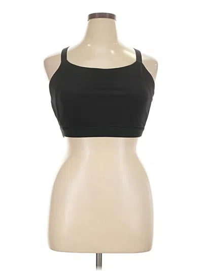 Pre-owned Fabletics Sports Bra In Black
